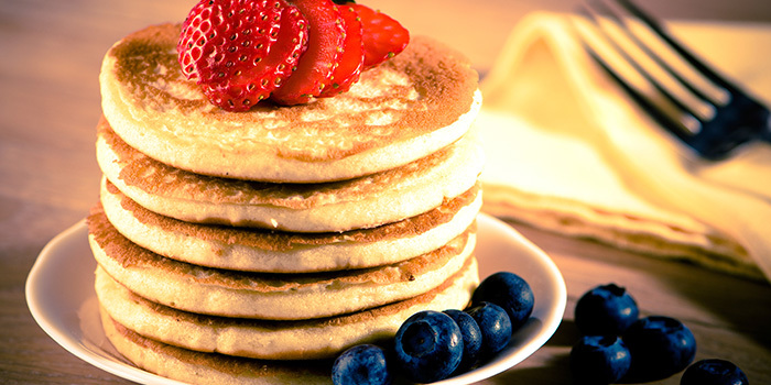 Banana oat pancakes are a healthy and delicious breakfast