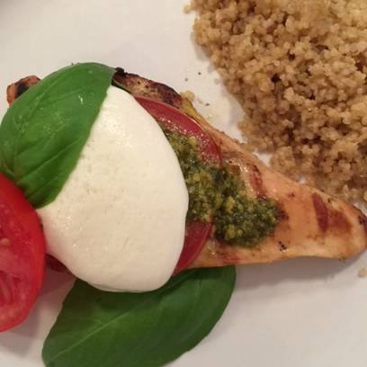  Caprese chicken is a family favorite! It's healthy and easy to make