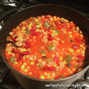 The ultimate turkey chili