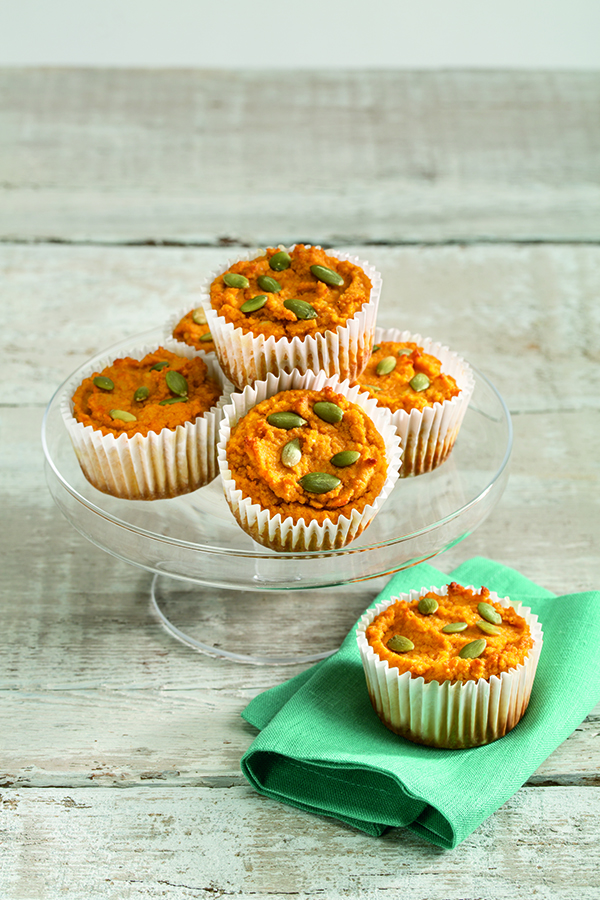 Pumpkin Muffins with Maple Cream Cheese