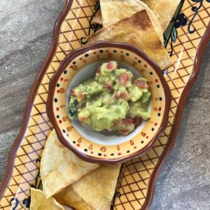 Simple guacamole and homemade chip recipe, brenda ajay, YouLikeNew.com, Team Beachbody, 21 Day Fix